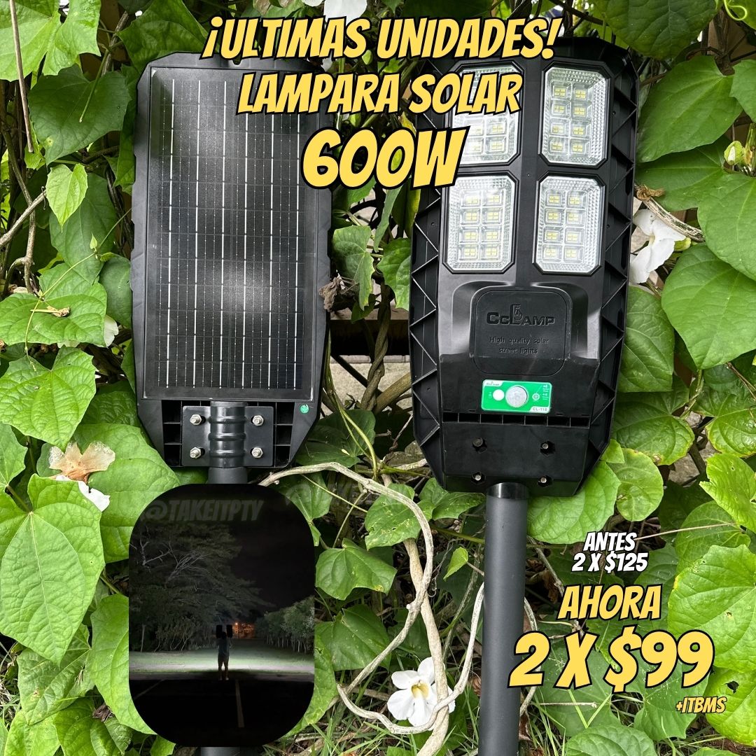 REFLECTOR 600W CL-116 SENSOR MOVIMIENTO