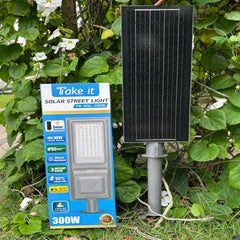 SOLAR STREET LIGHT 300W TAKE IT