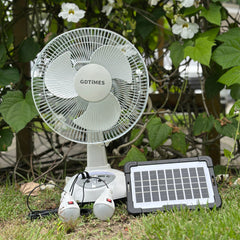 ABANICO RECARGABLE SOLAR
