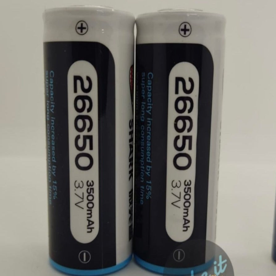BATERIAS 26650 RECARGABLE